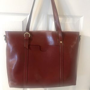 Designer KATTEE Burgundy Wine XL Tote Bag